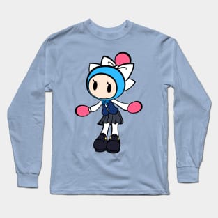 Aqua Uniform School Long Sleeve T-Shirt